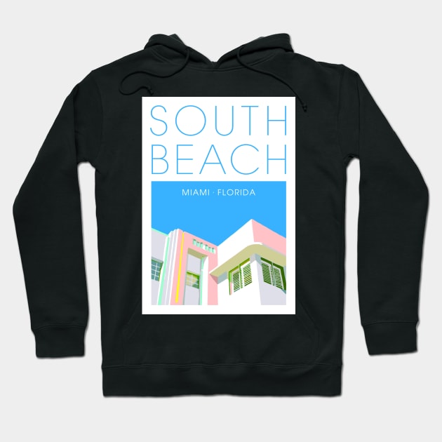 Florida South Beach Hoodie by markvickers41